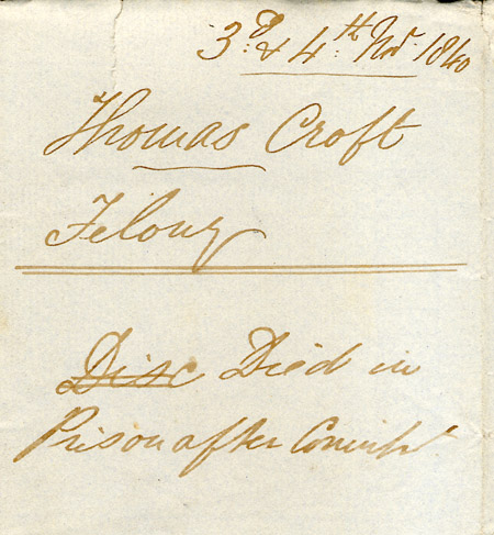 1841 Quarter Session